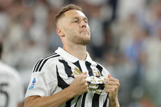 TEUN KOOPMEINERS, Juventus, Serie A, 2026-27, Juventus vs Parma 2-0, 29-08-2026, Esultanza, Celebration, Jubel SERIE A 2026-27 JUVENTUS-PARMA 2-0