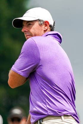 August 29, 2026, Atlanta, Georgia, USA: Rory McIlroy (NIR) watches his tee shot off the 9th tee during the third round of the 2026 TOUR Championship at East Lake Golf Club. PGA, Golf Herren 2026: TOUR Championship - Round 3  - ZUMAw109 20260829_fap_w109_028 Copyright: xDebbyxWongx