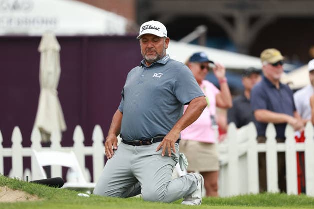 The Ally Challenge GRAND BLANC,MICHIGAN-AUGUST 29: Ricardo Gonzalez reacts to his putt on the 18th green during the second round of The Ally Challenge presented by McLaren at Warwick Hills Golf & Country Club, Grand Blanc, MI, USA Saturday, August 29, 2026. Grand Blanc Michigan United States  Copyright: xJorgexLemusx originalFilename:lemus-theallyc260829_npGIQ.jpg