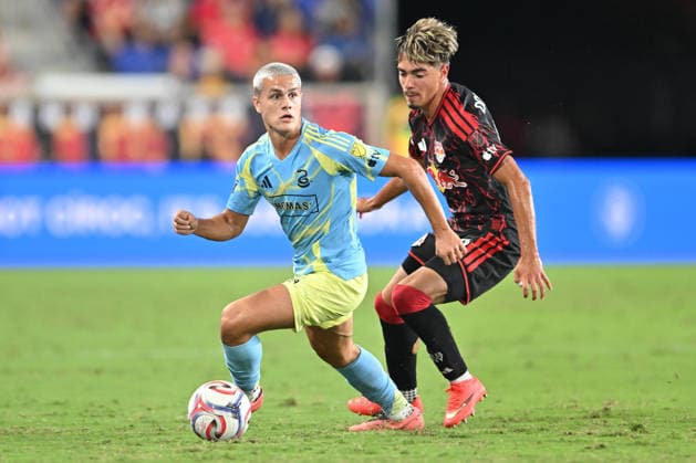 August 29, 2026, Harrison, New Jersey, United States of America: Harrison, New Jersey United States of America. 29 Aug, 2026. Philadelphia Union midfielder CAVAN SULLIVAN (6) in action at Sports Illustrated Stadium Philadelphia Union defeats New York Red Bulls 3 to 1. Credit: , Jr. Zuma Press MLS, Fussball Herren, USA 2026: Philadelphia Union 3:1 New York Red Bulls.  - ZUMAa301 20260829_aaf_a301_021 Copyright: xBrooksxVonxArxx