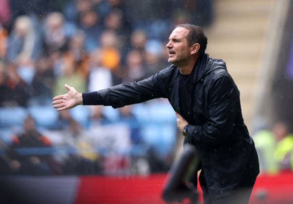 Frank Lampard (Coventry City manager) at the Coventry City v Hull City, EPL match, at The Coventry Building Society Arena, on 29th August, 2026.  .