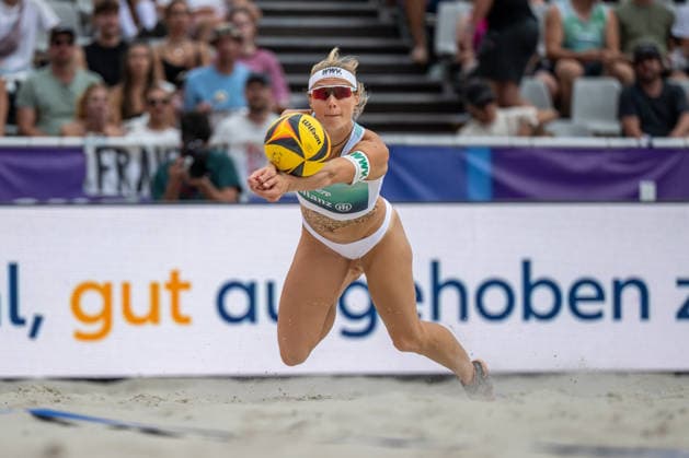 RECORD DATE NOT STATED German Beach Championship - Deutsche Beachvolleyball Meisterschaft Dortmund, Germany 29.08.2026 DORTMUND, GERMANY - AUGUST 29: Kim van de Velde (Player 2, Blaubären TSV Flacht) during the German Beach Championship - Deutsche Beachvolleyball Meisterschaft at Dortmund on August 29, 2026 in Dortmund, Germany. Copyright: xBEAUTIFULxSPORTS PeterxWeberx