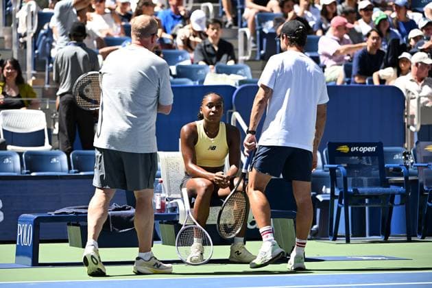 The 2026 US Open FLUSHING NY- AUGUST 29: Coco Gauff is seen on the practice court at the USTA Billie Jean King National Tennis Center on August 29, 2026 in Flushing Queens. Credit: mpi04 MediaPunch. 29 Aug 2026 Pictured: FLUSHING NY- AUGUST 29: Coco Gauff is seen on the practice court at the USTA Billie Jean King National Tennis Center on August 29, 2026 in Flushing Queens. Credit: mpi04 MediaPunch.  Copyright: xThexMegaxAgencyxmpi04x xMediaPunchx xMEGAx