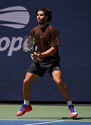 The 2026 US Open FLUSHING NY- AUGUST 29: Coco Gauff is seen on the practice court at the USTA Billie Jean King National Tennis Center on August 29, 2026 in Flushing Queens. Credit: mpi04 MediaPunch. 29 Aug 2026 Pictured: FLUSHING NY- AUGUST 29: Carlos Alcaraz is seen on the practice court at the USTA Billie Jean King National Tennis Center on August 29, 2026 in Flushing Queens. Credit: mpi04 MediaPunch.  Copyright: xThexMegaxAgencyxmpi04x xMediaPunchx xMEGAx