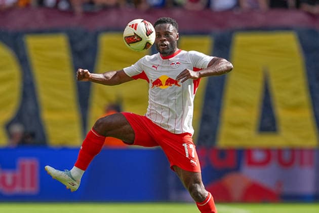 29.08.2026, xydrx, Herren, Fußball, 1.Bundesliga, RB Leipzig - Borussia Mönchengladbach, Saison 2026 2027, Red Bull Arena: Ridle Baku (RB Leipzig, 17) DFB regulations prohibit any use of photographs as image sequences and or quasi-video. *** August 29, 2026, xydrx, Men s, Soccer, Bundesliga 1, RB Leipzig vs. Borussia Mönchengladbach, 2026–2027 Season, Red Bull Arena Ridle Baku, RB Leipzig, 17. DFB regulations prohibit any use of photographs as image sequences and or quasi-video. Copyright: HMBxMedia YannisxDreimann