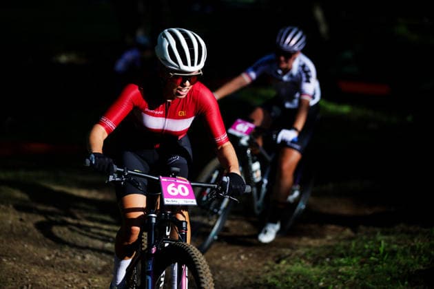 2026 UCI Mountain Bike World Championships Picture by Ed Sykes SWpix.com - 30 08 2026 - Cycling - 2026 UCI Mountain Bike World Championships - Val di Sole, Trentino, Italy - Cross-country Olympic (XCO) - Women Under-23 (U23) - Freja Andersen (Denmark) Copyright: x xSWpix.comx(t axPhotographyxHubxLtd)xEdxSykes SWpix.comx SWP-3030-21306