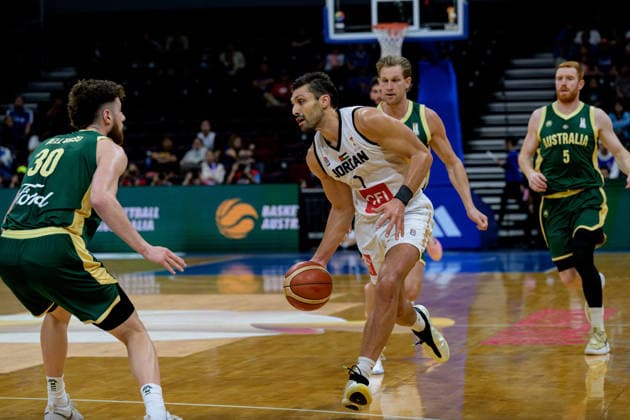 August 30, 2026, Manila, Manila, Philippines: Amin ABU HAWWAS from Jordan in action.FIBA World Cup Basketball Asian Qualifiers The Australian Boomers vs Jordan in the Group E match of the FIBA Basketball World Cup Qualifiers at the Mall of Asia Arena, Manila, Philippines on Sunday 30 August 2026..The top 2 teams with qualify for the FIBA Basketball World Cup, Qatar in 2027. FIBA World Cup Basketball Asian Qualifiers  - ZUMAr144 20260830_zap_r144_017 Copyright: xJaynexRussellx
