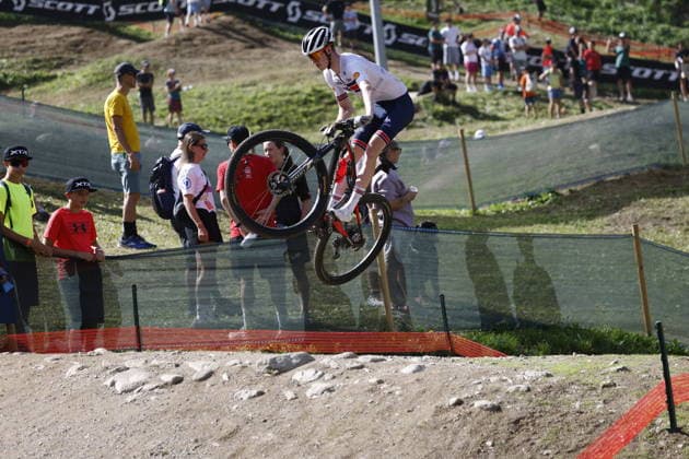 30.08.2026, Daolasa di Commezzadura, Val di Sole Bikeland, 2026 UCI MTB World Championship, WM, Weltmeisterschaft Men U23 s XCO (cross country olympic) Max Standen 47 (GBR) Daolasa di Commezzadura Val di Sole Bikeland Trento Italy Copyright: xJustPictures.ch FrancescoxMinghettix jp-en-FrMi-_NG_0193
