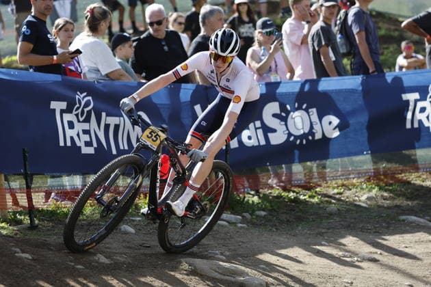 30.08.2026, Daolasa di Commezzadura, Val di Sole Bikeland, 2026 UCI MTB World Championship, WM, Weltmeisterschaft Men U23 s XCO (cross country olympic) Max Standen 47 (GBR) Daolasa di Commezzadura Val di Sole Bikeland Trento Italy Copyright: xJustPictures.ch FrancescoxMinghettix jp-en-FrMi-_NG_0199