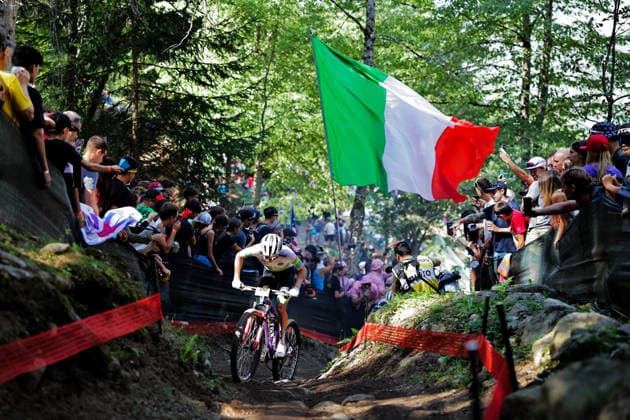 2026 UCI Mountain Bike World Championships Picture by Alex Whitehead SWpix.com - 30 08 2026 - Cycling - 2026 UCI Mountain Bike World Championships - Val di Sole, Trentino, Italy - Cross-country Olympic (XCO) - Men Under-23 (U23) - Jack Ward (Australia) Copyright: x xSWpix.comx(t axPhotographyxHubxLtd)xAlexxWhitehead SWpix.comx SWP-3030-21364