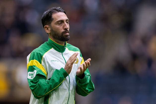 260830 Hammarbys Nahir Besara inför fotbollsmatchen i Allsvenskan mellan AIK och Hammarby den 30 augusti 2026 i Stockholm. Copyright: CAISAxRASMUSSEN BB260830CR008