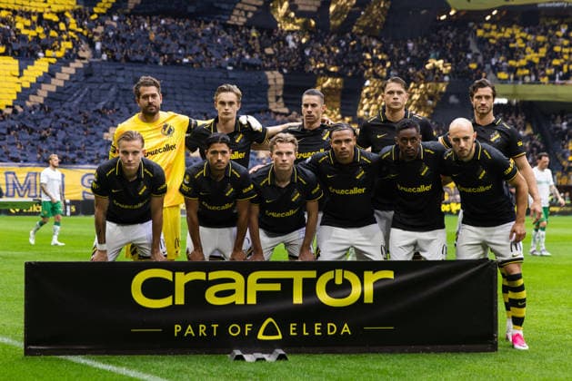 260830 AIKs startelva inför fotbollsmatchen i Allsvenskan mellan AIK och Hammarby den 30 augusti 2026 i Stockholm. Copyright: CAISAxRASMUSSEN BB260830CR014