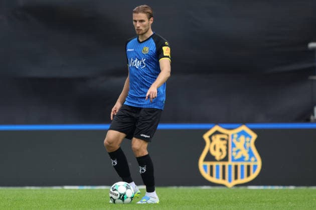 30.08.2026, Fussball, Herren, 3. Liga, Saison 2026 2027, 1. FC Saarbrücken - FC Hansa Rostock, Siemen Voet (1. FC Saarbrücken) Saarbrücken Ludwigsparkstadion Saarland Deutschland (DEU) Copyright: xSebastianxBachx