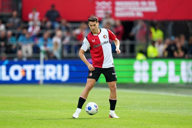 Eredivisie: Feyenoord Rotterdam v ADO Den Haag Rotterdam - Mika Marmol of Feyenoord Rotterdam during the fourth competition round of the 2026 2027 Eredivisie season. The match is set between Feyenoord Rotterdam and ADO Den Haag at De Kuip on 30 August 2026 in Rotterdam, The Netherlands. Copyright: xYannickxVerhoevenx