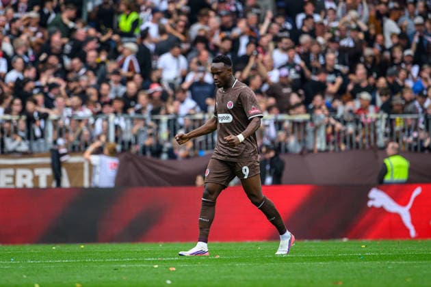 Fußball I Saison 2026-2027 I 2. Bundesliga I 3. Spieltag I FC St. Pauli - 1. FC Kaiserslautern I 30.08.2026 Tor, Abdoulie Ceesay (9, FC St. Pauli) Hamburg Millerntor-Stadion Hamburg Deutschland *** Soccer 2026–2027 Season 2. Bundesliga Matchday 3 FC St. Pauli vs. FC Kaiserslautern August 30, 2026 Goal by Abdoulie Ceesay (9 ), FC St. Pauli, Millerntor Stadium, Hamburg, Germany Copyright: xLobecax xHenningxRohlfsx