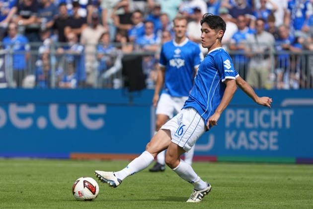 Hiroki Akiyama (SV Darmstadt 98) - 30.08.2026 2. Bundesliga, Saison 26 27: SV Darmstadt 98 vs. Hannover 96, Stadion am Boellenfalltor, 3. Spieltag, emonline, emspor, *** Hiroki Akiyama, SV Darmstadt 98, 30 08 2026, 2. Bundesliga, Season 26–27, SV Darmstadt 98 vs. Hannover 96, Stadion am Boellenfalltor, Matchday 3, emonline, emspor,