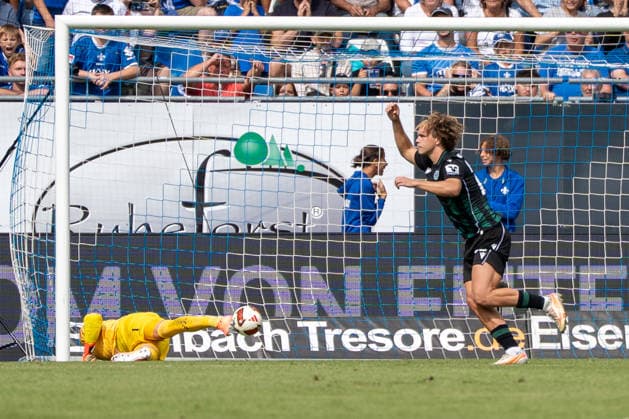 2. Bundesliga: SV Darmstadt 98 vs Hannover 96, Merck-Stadion am Böllenfalltor, 30.08.2026 Elfmeter für Hannover 96, Tor durch Lars Gindorf (Hannover 96, 25) 1:0 2. Bundesliga: SV Darmstadt 98 vs Hannover 96, Merck-Stadion am Böllenfalltor, 30.08.2026 DFB DFL REGULATIONS PROHIBIT ANY USE OF PHOTOGRAPHS AS IMAGE SEQUENCES AND OR QUASI-VIDEO. *** 2. Bundesliga: SV Darmstadt 98 vs. Hannover 96, Merck Stadium at Böllenfalltor, August 30, 2026. Penalty kick for Hannover 96; goal by Lars Gindorf (Hannover 96), 25–1–0. 2. Bundesliga: SV Darmstadt 98 vs. Hannover 96, Merck Stadium at Böllenfalltor, August 30, 2026 DFB and DFL regulations prohibit any use of photographs as image sequences and or quasi-video. Copyright: xBEAUTIFULxSPORTS Hillx