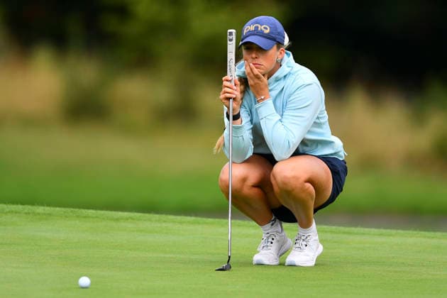 KPMG Women s Irish Open Corinne Viden (SWE) reads a putt during the KPMG Women s Irish Open at The K Club Hotel and Golf Club, Straffan, County Kildare, Ireland 30 08 2026 UK Newspapers OUT Copyright: xJohnxCrothersx FIL-23864-0005