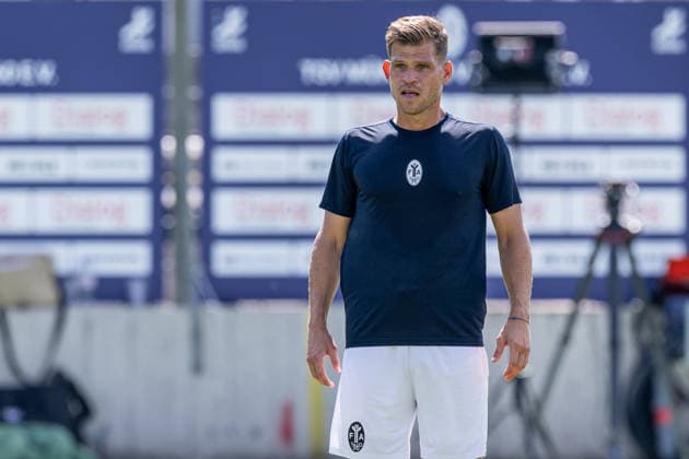 Florian Niederlechner (TSV 1860 Muenchen, 07) beim Aufwaermen GER, TSV 1860 Muenchen vs. TSV Landsberg 1882, Fussball, Regionalliga Bayern, 6. Spieltag, Saison 2026 2027, 30.08.2026. (DFL DFB REGULATIONS PROHIBIT ANY USE OF PHOTOGRAPHS as IMAGE SEQUENCES and or QUASI-VIDEO). Foto: HMB Media Heike Feiner Copyright: HMBxMedia HeikexFeiner