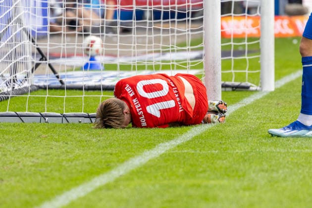 Deutschland: 2.Bundesliga, Saison 2026 2027, 30.08.2026, 3. Spieltag, 1.FC Magdeburg vs Holstein Kiel, Avnet Arena : Jonas Therkelsen (Holstein Kiel, 10) *** Germany 2. Bundesliga, 2026–2027 Season, August 30, 2026, Matchday 3, 1. FC Magdeburg vs. Holstein Kiel, Avnet Arena, Jonas Therkelsen (Holstein Kiel), 10 Copyright: xMichellexLukax