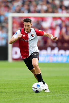 Eredivisie: Feyenoord Rotterdam v ADO Den Haag Rotterdam - Mika Marmol of Feyenoord Rotterdam during the fourth competition round of the 2026 2027 Eredivisie season. The match is set between Feyenoord Rotterdam and ADO Den Haag at De Kuip on 30 August 2026 in Rotterdam, The Netherlands. Copyright: xYannickxVerhoevenx