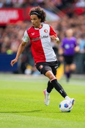 ROTTERDAM , 30-08-2026 , Stadium feijenoord De Kuip , season 2025 2026 , Dutch Eredivisie football , match between Feyenoord and ADO Den Haag , picture shows Feyenoord player Gjivai Zechiel Feyenoord - ADO  x206245812x Copyright: