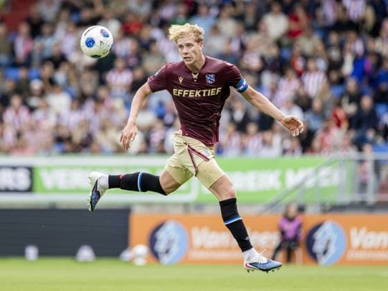 TILBURG - Luuk Brouwers of SC Heerenveen during the Dutch Eredivisie match between Willem II and SC Heerenveen at the Koning Willem II Stadion on August 30, 2026 in Tilburg, the Netherlands. MORITZ MUELLER ANP 2026 27 Eredivisie xVIxANPxSportx xxANPxIVx 566596262 originalFilename: 566596262.jpg