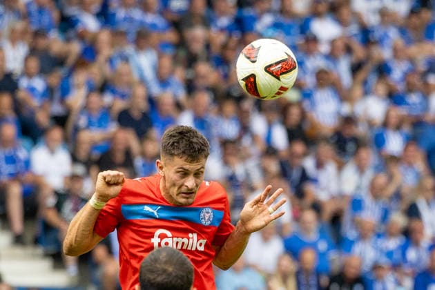 Deutschland: 2.Bundesliga, Saison 2026 2027, 30.08.2026, 3. Spieltag, 1.FC Magdeburg vs Holstein Kiel, Avnet Arena : Gyan de Regt (Holstein Kiel, 11) beim Kopfball *** Germany 2. Bundesliga, 2026–2027 Season, August 30, 2026, Matchday 3, 1. FC Magdeburg vs. Holstein Kiel, Avnet Arena Gyan de Regt Holstein Kiel, 11 on a header Copyright: xMichellexLukax