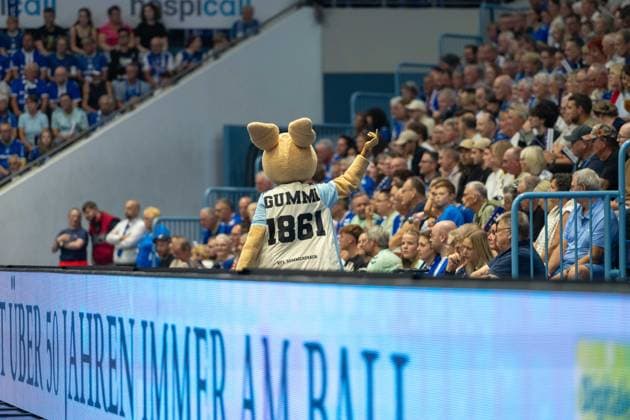 Gummi, VfL Gummersbach vs. SC Magdeburg, Opel Handball Bundesliga, Herren , 1. Spieltag, 30.08.2026 Gummersbach NRW Deutschland
