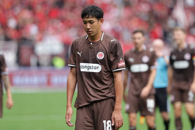 2026.08.30 xfsx Fussball 2. Bundesliga FC St. Pauli - 1.FC Kaiserslautern v.l. Taichi Hara (FC St. Pauli, 18) enttaeuscht, enttaeusch schauend, dissapointed, traurig, frustriert, frust, gefrustet (DFL regulations prohibit any use of photographs as image sequences and or quasi-video. *** August 30, 2026 xfsx Soccer 2. Bundesliga FC St. Pauli 1 FC Kaiserslautern v l Taichi Hara FC St. Pauli, 18 disappointed, looking disappointed, sad, frustrated, feeling frustrated DFL regulations prohibit any use of photographs as image sequences and or quasi-video Copyright: HMBxMedia FernandoxSoares
