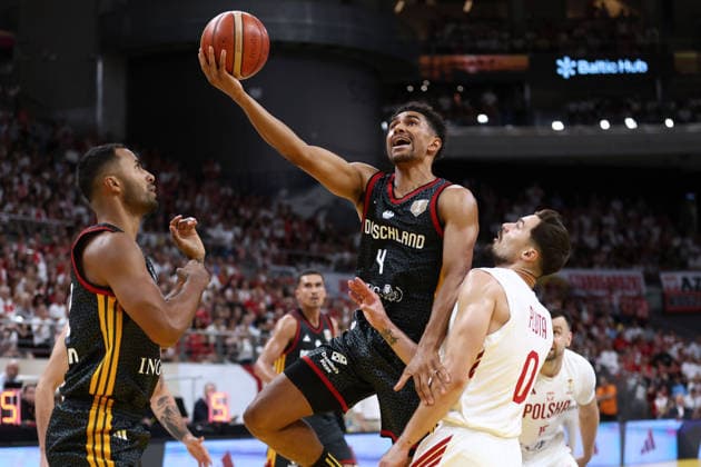 Poland v Germany: Group K - FIBA Basketball World Cup 2027 European Qualifier Maodo Lo during the FIBA Basketball World Cup European Qualifier Group K match between Poland and Germany at Ergo Arena in Gdansk, Poland, on August 30, 2026. Gdansk Poland  Copyright: xPiotrxMatusewiczx originalFilename:matusewicz-polandvg260830_npmBK.jpg