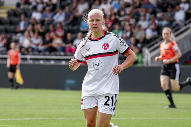 Deutschland: Fussball Saison 2026 2027 , Google Pixel Frauen-Bundesliga , 2. Spieltag , Eintracht Frankfurt Frauen vs. 1. FC Nürnberg Frauen - Stadion am Brentanobad (Frankfurt am Main) : Keira Bednorz (1. FC Nürnberg Frauen, 21) Mimik, Gesichtsausdruck, Emotion Frankfurt am Main Stadion am Brentanobad Deutschland Germany *** Germany Soccer Season 2026–2027, Google Pixel Women s Bundesliga, Matchday 2, Eintracht Frankfurt Women vs. 1. FC Nürnberg Women, Stadion am Brentanobad, Frankfurt am Main, Keira Bednorz, 1. FC Nürnberg Women, 21, facial expressions, emotions, Frankfurt am Main, Stadion am Brentanobad, Germany Copyright: xBennetxLongx