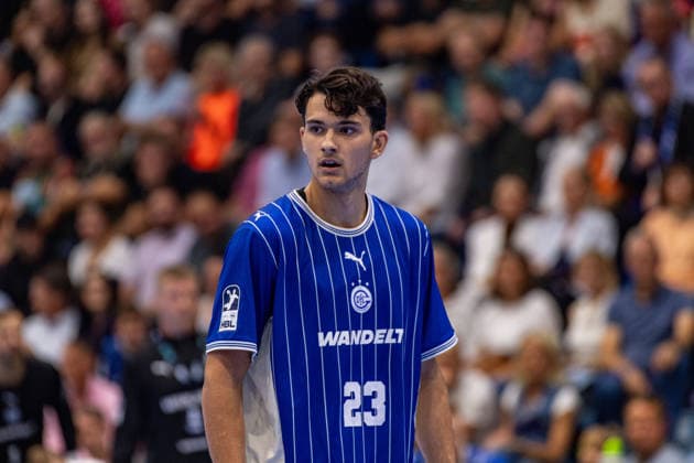 Opel Handball Bundesliga, VfL Gummersbach - SC Magdeburg, 30.08.2026 Nikola RoganoviÄ‡ (VfL Gummersbach 23), ; Opel Handball Bundesliga, VfL Gummersbach - SC Magdeburg, 30.08.2026 Copyright: xBEAUTIFULxSPORTS Erlhofx