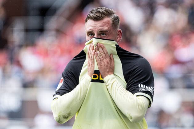 2. Fußball Bundesliga: FC St. Pauli - 1. FC Kaiserslautern; 30.08.2026 Marlon Ritter (1. FC Kaiserslautern, 7) 2. Fußball Bundesliga 3.Spieltag: FC St. Pauli - 1. FC Kaiserslautern; Millerntor-Stadion, Hamburg, St. Pauli; 30.08.2026 DFL regulations prohibit any use of photographs as image sequences and or quasi video. *** German Bundesliga FC St. Pauli 1 FC Kaiserslautern August 30, 2026 Marlon Ritter 1 FC Kaiserslautern, 7 German Bundesliga Matchday 3 FC St. Pauli 1 FC Kaiserslautern Millerntor Stadium, Hamburg, St. Pauli, August 30, 2026. DFL regulations prohibit any use of photographs as image sequences and or quasi-video content. Copyright: xBEAUTIFULxSPORTS Buriakovx