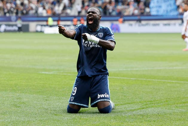 August 30, 2026, Paris, Paris, France: Lassine SINAYOKO of PARIS FC celebrates during League 1 McDonald s, Day 02 match between PFC and OGC NICE at Jean-Bouin stadium - on August 30 2026. Paris - France Soccer 2026, League 1 McDonaldÃ¢â‚¬â ¢S PFC Vs OGC NICE  - ZUMAb253 20260830_zsp_b253_002 Copyright: xLoicxBaratouxx