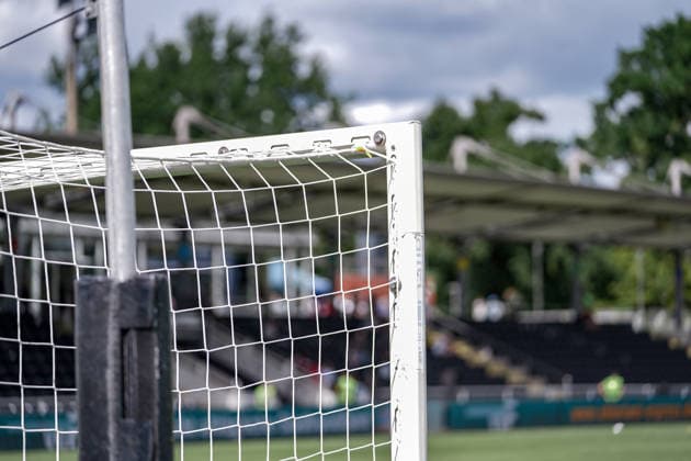 Deutschland: Fussball Saison 2026 2027 , Google Pixel Frauen-Bundesliga , 2. Spieltag , Eintracht Frankfurt Frauen vs. 1. FC Nürnberg Frauen - Stadion am Brentanobad (Frankfurt am Main) : Tor, Tornetz Frankfurt am Main Stadion am Brentanobad Deutschland Germany *** Germany Soccer Season 2026–2027, Google Pixel Women s Bundesliga, Matchday 2, Eintracht Frankfurt Women vs. 1. FC Nürnberg Women, Stadion am Brentanobad, Frankfurt am Main, Goal, Goal Net, Frankfurt am Main, Stadion am Brentanobad, Germany Copyright: xBennetxLongx