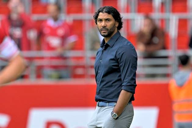 Royal Antwerp FC v Sint-Truidense VV - Jupiler Pro League DEURNE, BELGIUM - AUGUST 30 : Compper Marvin head coach of Royal Antwerp FC during the Jupiler Pro League match between Royal Antwerp FC and Sint-Truidense VV on August 30, 2026 in Deurne, Belgium, 30 08 2026 Deurne Belgium  Copyright: xSesx