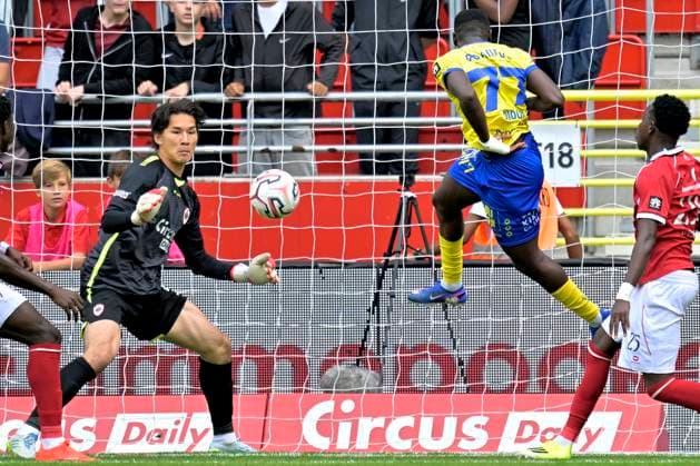 Royal Antwerp FC v Sint-Truidense VV - Jupiler Pro League DEURNE, BELGIUM - AUGUST 30 : Diouf Oumar forward of Sint-Truidense VV during the Jupiler Pro League match between Royal Antwerp FC and Sint-Truidense VV on August 30, 2026 in Deurne, Belgium, 30 08 2026 Deurne Belgium  Copyright: xSesx