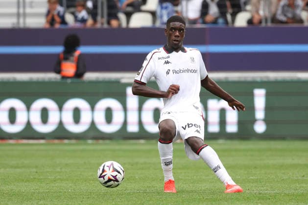 FOOTBALL : Paris FC Vs OGC Nice - Ligue 1 - 30 08 2026 Junior Mandza (OGC Nice) ParisFrance  Copyright: xMichaelxBaucherx