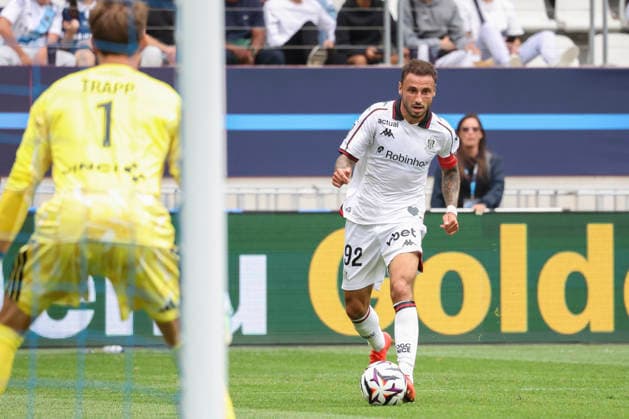 FOOTBALL : Paris FC Vs OGC Nice - Ligue 1 - 30 08 2026 Jonathan Clauss (OGC Nice) ParisFrance  Copyright: xMichaelxBaucherx