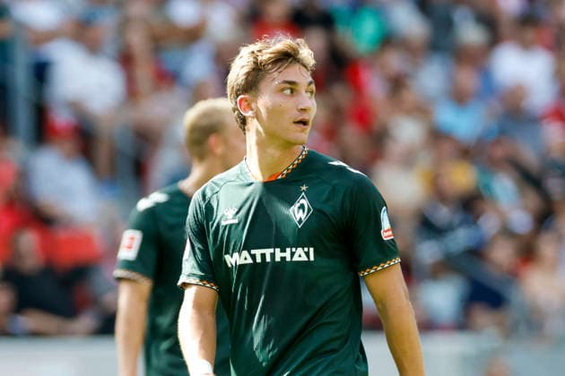 Chuki (SV Werder Bremen, 20) , Deutschland, Fussball, 1. Bundesliga, 1.Spieltag, 2026 2027, SC Freiburg vs. SV Werder Bremen, 30.08.2026, Freiburg im Breisgau Europa-Park Stadion Deutschland *** Chuki SV Werder Bremen, 20, Germany, Soccer, Bundesliga 1, Matchday 1, 2026–2027, SC Freiburg vs. SV Werder Bremen, August 30, 2026, Freiburg im Breisgau, Europa-Park Stadium, Germany Copyright: xGrantxHubbsx