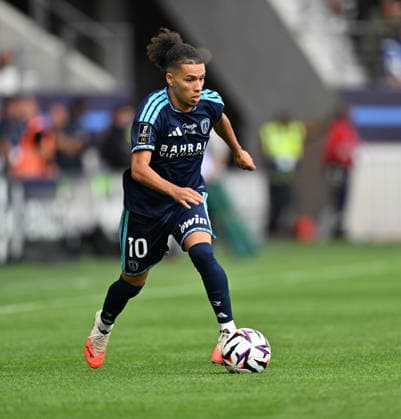 Paris FC v Nice - French Ligue 1 PARIS, FRANCE - AUGUST 30: Ilan Kebbal of Paris FC in action during the French L1 football match between Paris FC and OGC Nice at Stade Jean-Bouin in Paris, France on August 30, 2026. Mustafa Yalcin Anadolu Paris France. Editorial use only. Please get in touch for any other usage.  Copyright: x2026xAnadoluxMustafaxYalcinx