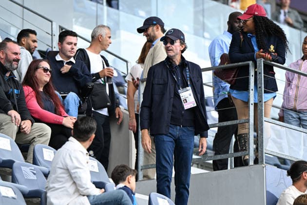 Antoine Arnault at Paris FC vs OGC Nice Antoine Arnault is seen during the Ligue 1 match between PARIS FC and OGC NICE at Stade Jean Bouin in Paris, France on August 30, 2026. Photo by Lionel Urman ABACAPRESS.COM Paris France  Copyright: xUrmanxLionel ABACAx