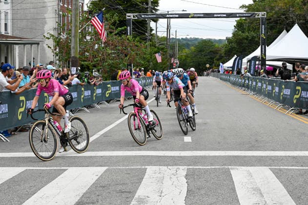 August 30, 2026, Philadelphia, Pennsylvania, United States: Women cyclist tackle the famed Manayunk Wall during the course of the Philadelphia Cycling Classic in Philadelphia PA Philadelphia Cycling Classic 2026  - ZUMArf1_ 20260830_zaf_rf1_018 Copyright: xRickyxFitchettx