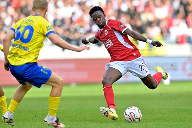 Royal Antwerp FC v Sint-Truidense VV - Jupiler Pro League DEURNE, BELGIUM - AUGUST 30 : Fofana Modibo midfielder of Royal Antwerp FC during the Jupiler Pro League match between Royal Antwerp FC and Sint-Truidense VV on August 30, 2026 in Deurne, Belgium, 30 08 2026 Deurne Belgium  Copyright: xSesx