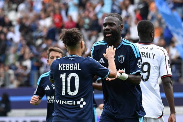 Ligue 1 - Paris FC vs OGC Nice - Paris Lassine Sinayoko is seen during the Ligue 1 match between PARIS FC and OGC NICE at Stade Jean Bouin in Paris, France on August 30, 2026. Photo by Lionel Urman ABACAPRESS.COM Paris France  Copyright: xUrmanxLionel ABACAx