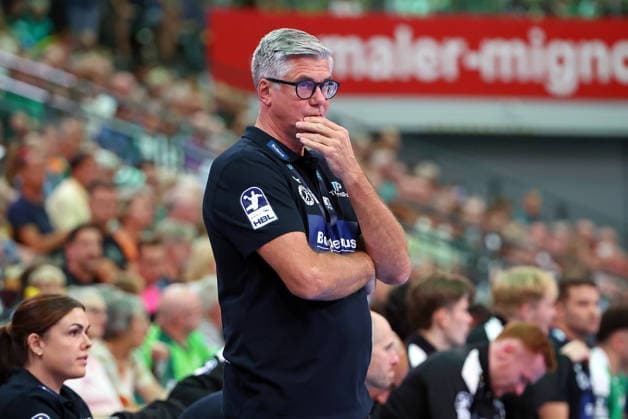 30.08.2026, xovx, Handball Opel Handball-Bundesliga, HSG Wetzlar - SG BBM Bietigheim Trainer Runar Sigtryggsson (HSG Wetzlar) Wetzlar Buderus Arena Hessen Deutschland (DE)