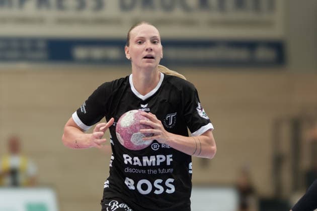 Charlotte Cholevova (Tussies, 96), SV Union Halle-Neustadt vs. TuS Metzingen, 1. Handball Bundesliga Frauen, Saison 2026 27, 30.08.2026 Halle SWH Arena Sachsen-Anhalt Deutschland
