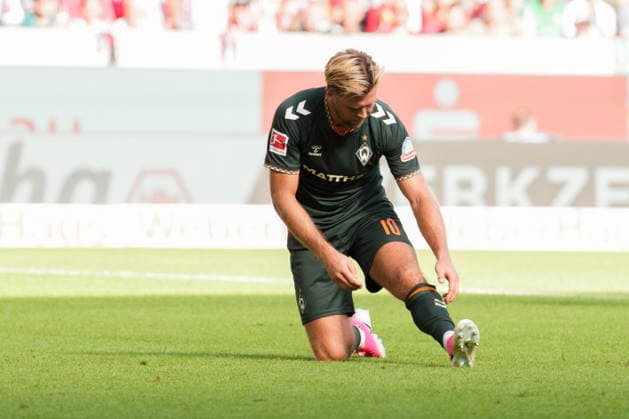 1. Bundesliga: SC Freiburg vs SV Werder Bremen, 30.08.2026 Niclas Füllkrug (SV Werder Bremen, 10) nach vergebener Chance 1. Bundesliga: SC Freiburg vs SV Werder Bremen, Europa-Park-Stadion, 30.08.2026 DFB DFL REGULATIONS PROHIBIT ANY USE OF PHOTOGRAPHS AS IMAGE SEQUENCES AND OR QUASI-VIDEO. *** 1 Bundesliga: SC Freiburg vs. SV Werder Bremen, August 30, 2026; Niclas Füllkrug (SV Werder Bremen), 10 seconds after a missed chance; 1 Bundesliga: SC Freiburg vs. SV Werder Bremen, Europa-Park Stadium, August 30, 2026 DFB and DFL regulations prohibit any use of photographs as image sequences and or quasi-video. Copyright: xBEAUTIFULxSPORTS Boscox