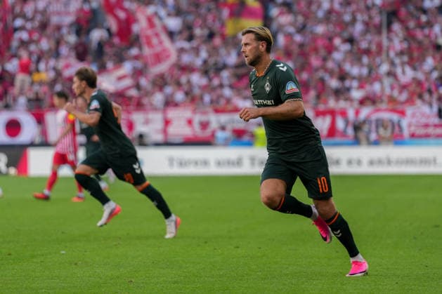 1. Bundesliga: SC Freiburg vs SV Werder Bremen, 30.08.2026 Niclas Füllkrug (SV Werder Bremen, 10) 1. Bundesliga: SC Freiburg vs SV Werder Bremen, Europa-Park-Stadion, 30.08.2026 DFB DFL REGULATIONS PROHIBIT ANY USE OF PHOTOGRAPHS AS IMAGE SEQUENCES AND OR QUASI-VIDEO. *** 1 Bundesliga: SC Freiburg vs. SV Werder Bremen, August 30, 2026; Niclas Füllkrug, SV Werder Bremen; 10 1 Bundesliga: SC Freiburg vs. SV Werder Bremen, Europa-Park Stadium, August 30, 2026 DFB and DFL regulations prohibit any use of photographs as image sequences and or quasi-video. Copyright: xBEAUTIFULxSPORTS Boscox